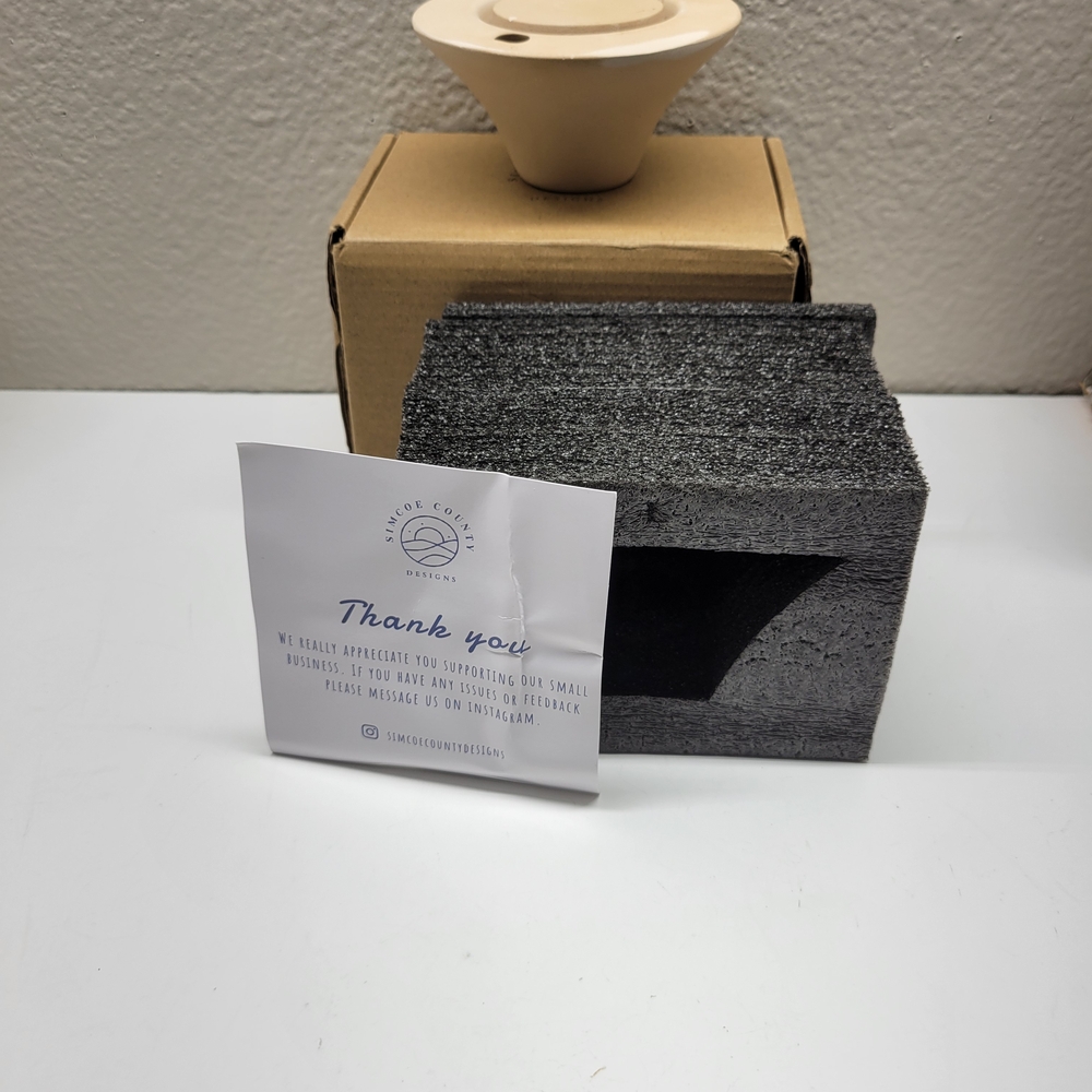 Elegant Pottey Matchstick Holder